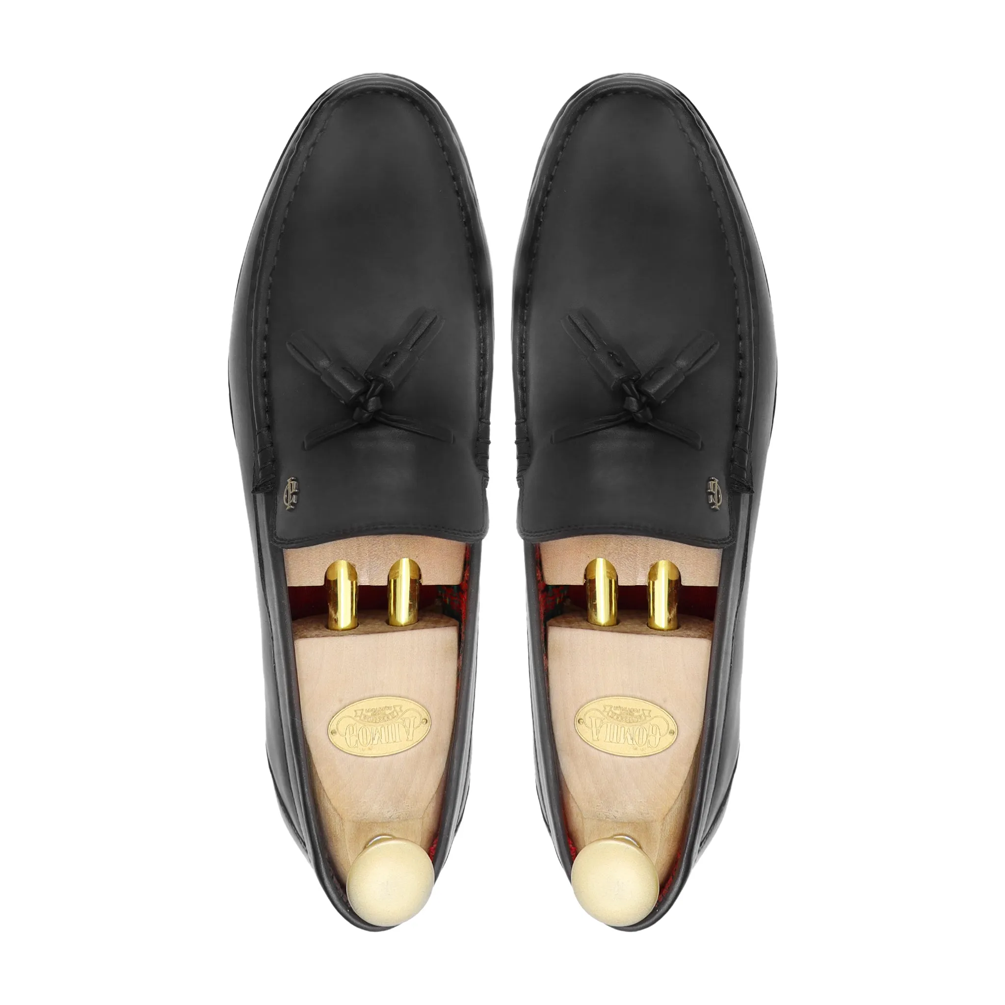Acel - Men's Black Calf Leather Loafer