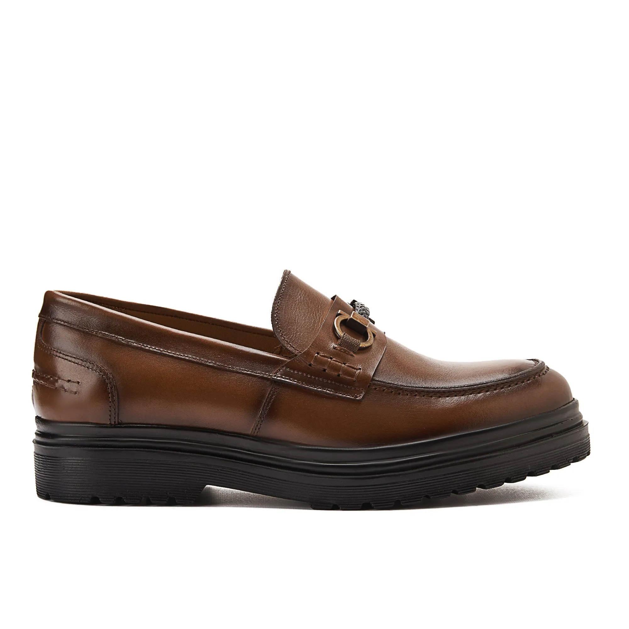 Achilles Chunky Edge Men's Loafers - Havana