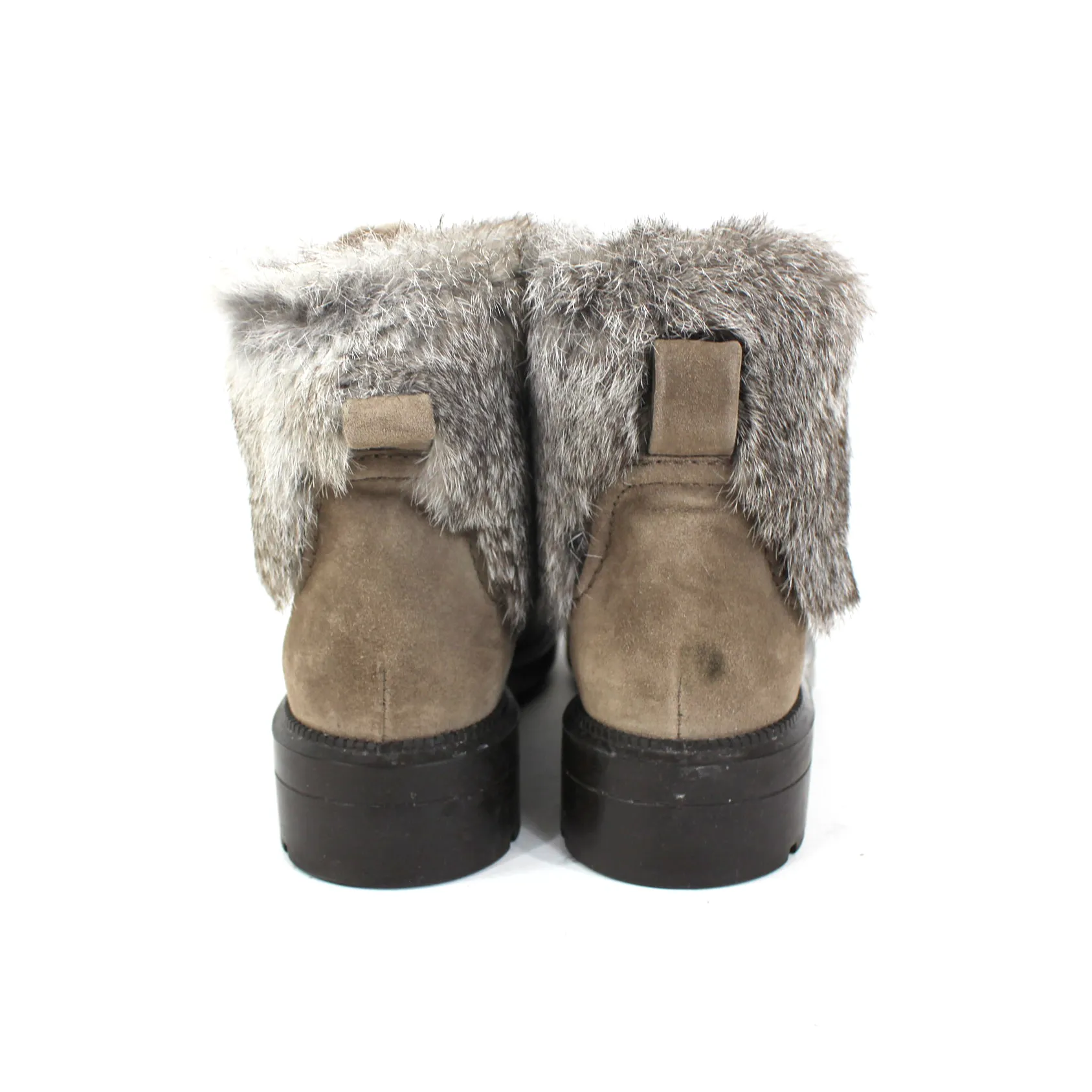 Aquatalia Lacy Suede Combat Boots