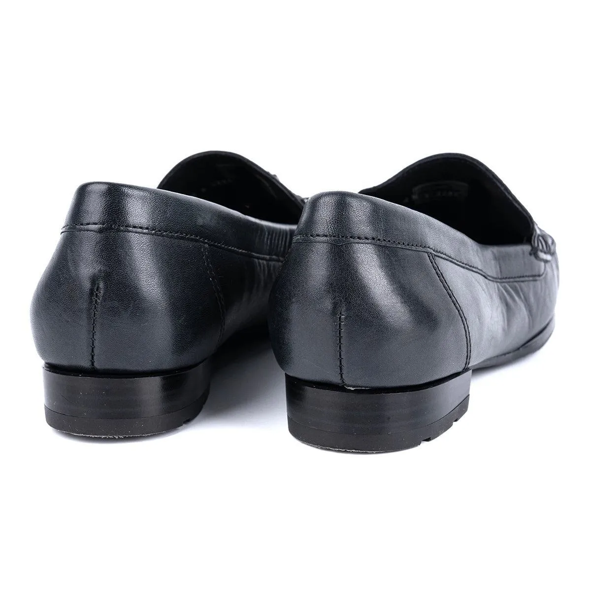 Ara Slipon Loafers Leather Black Colour For Women