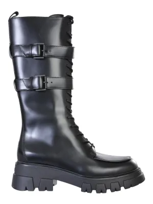 Ash Loft Combat Boots