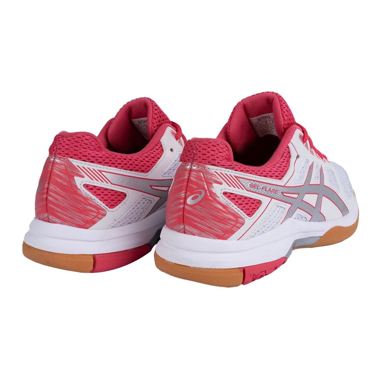 Asics Gelflare 6 Low-Top Sneakers Fabric Pink Colour For Women