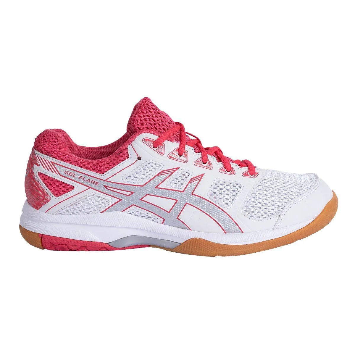 Asics Gelflare 6 Low-Top Sneakers Fabric Pink Colour For Women