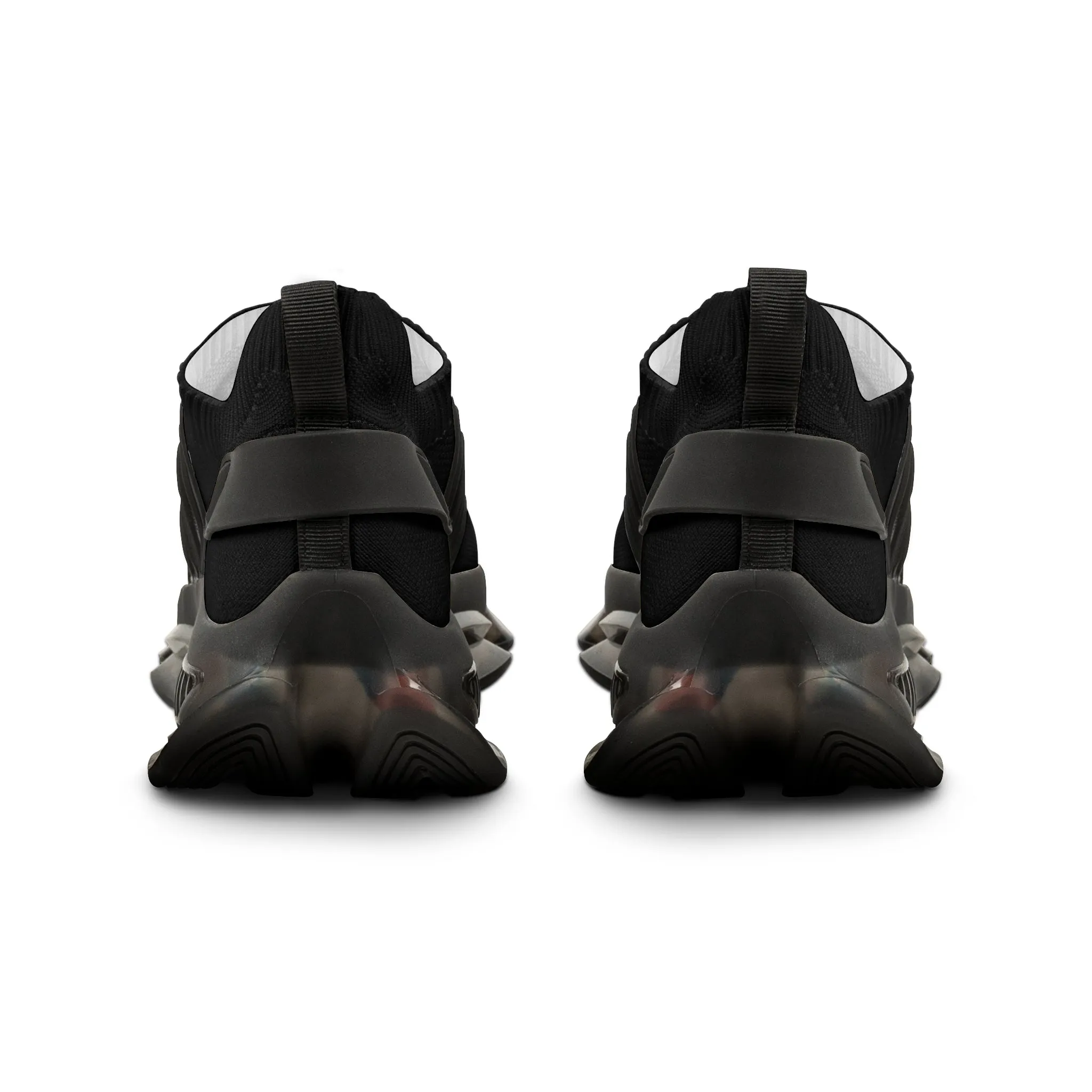 B4Lyfe Black Men's Mesh Sneakers