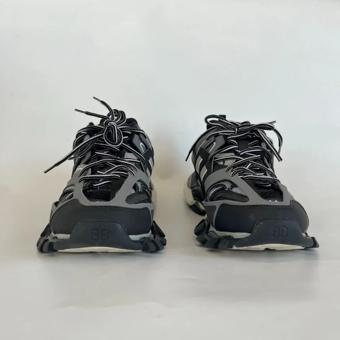Balenciaga black and grey track mens sneakers, size 44