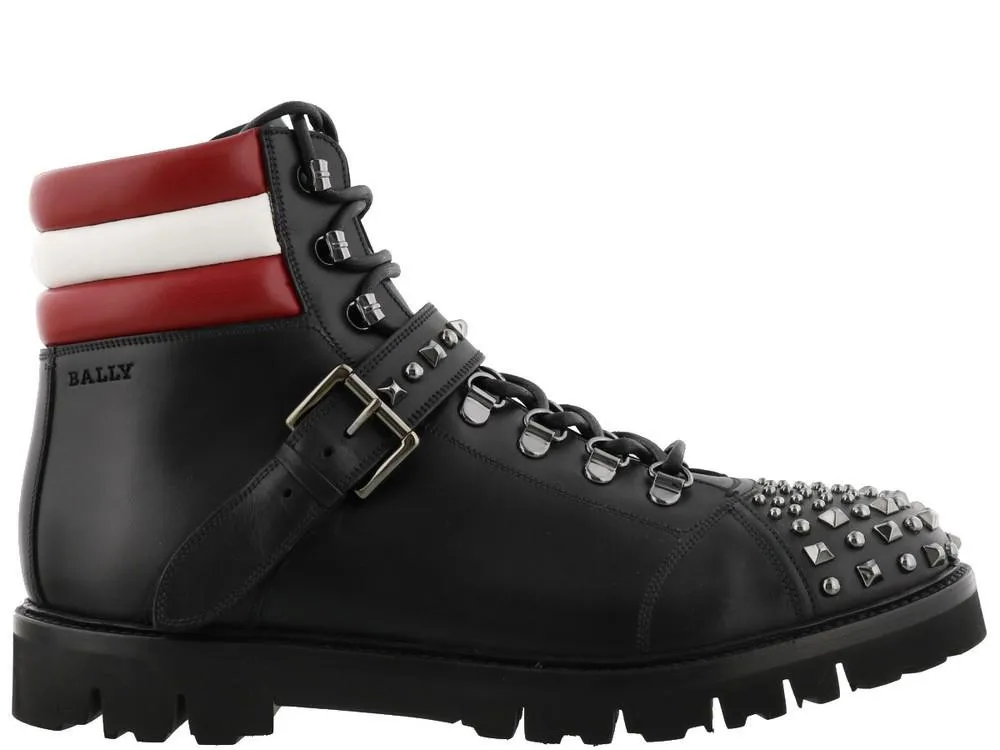 Bally Studded Hiking Boots