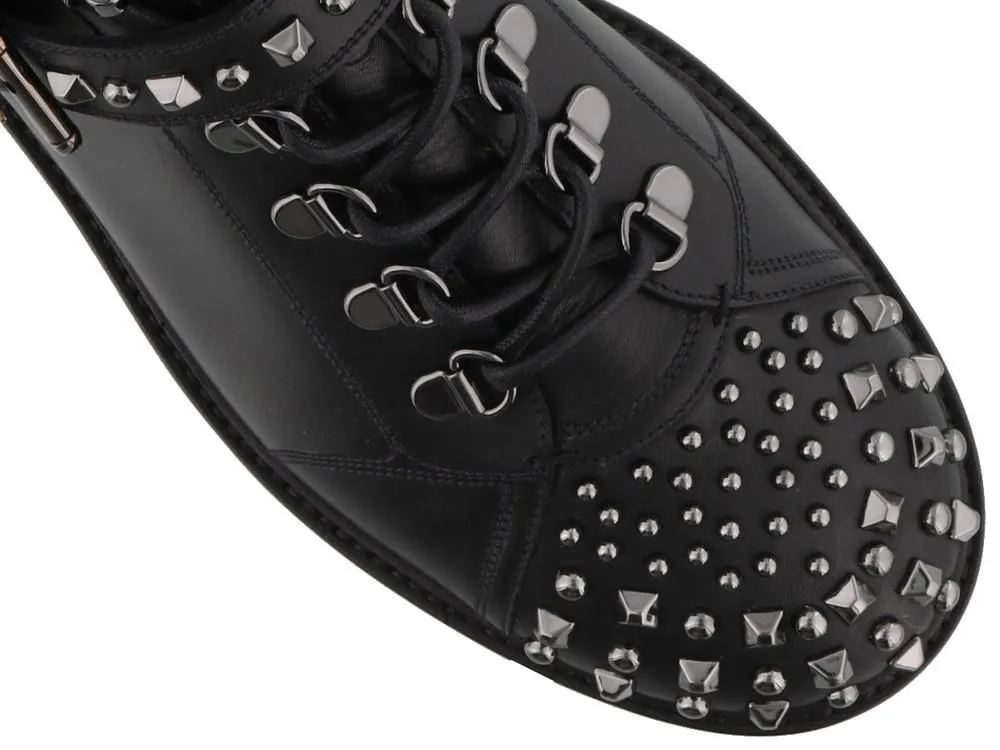 Bally Studded Hiking Boots