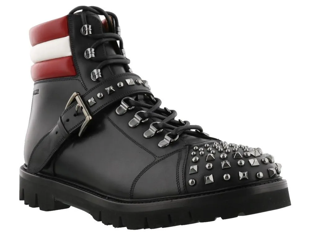 Bally Studded Hiking Boots
