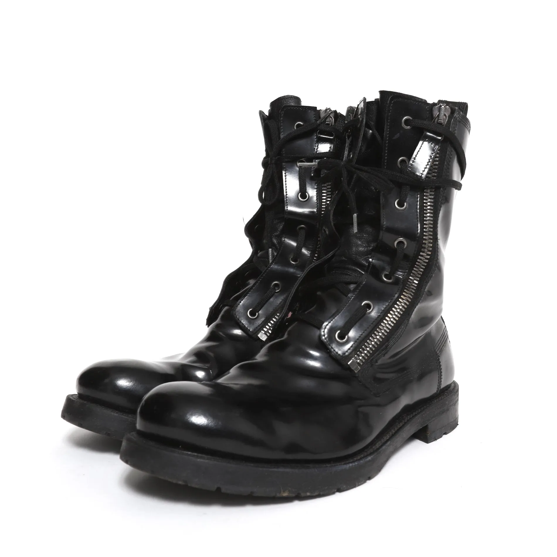 Balmain AW10 Ranger Combat Boots