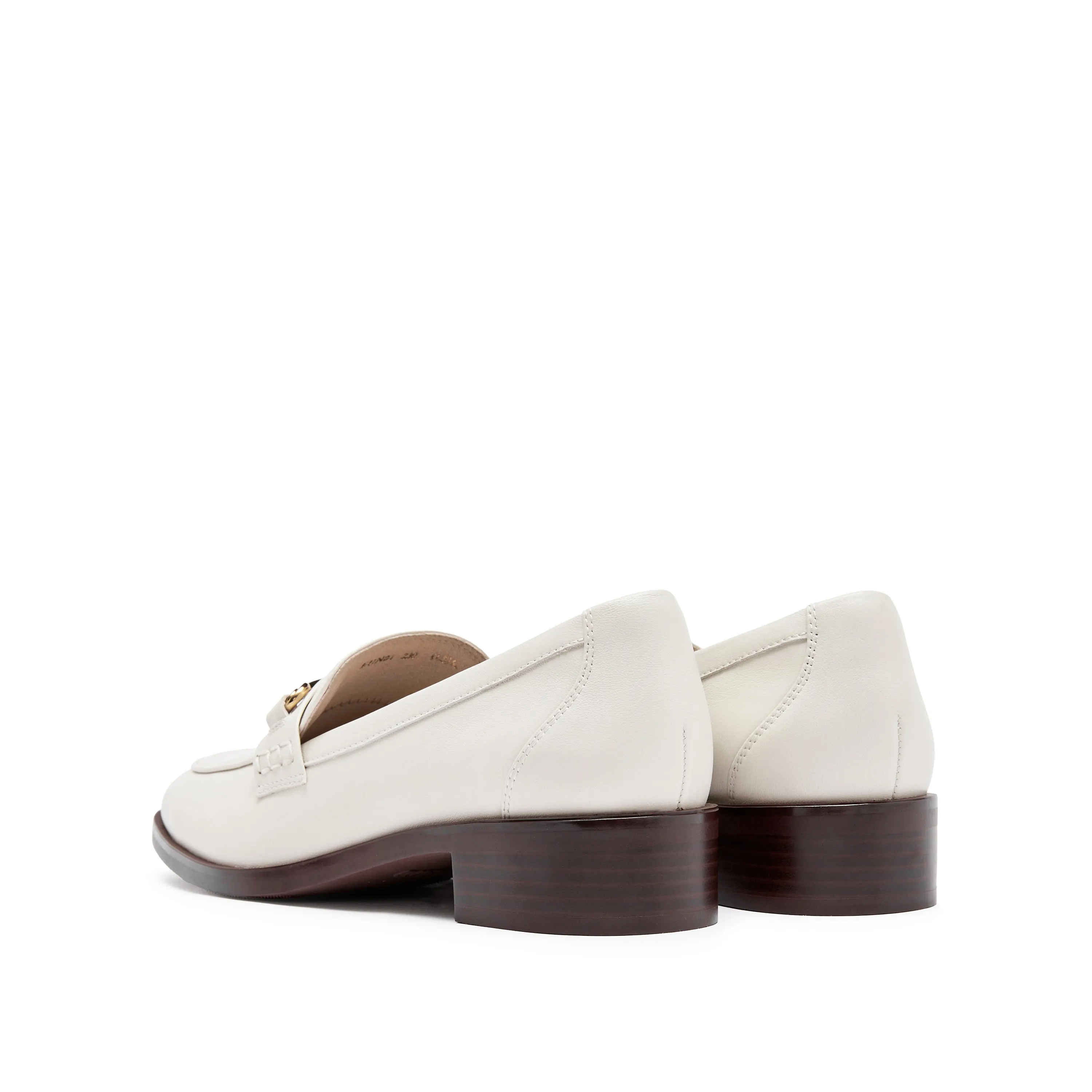 Beige Classic Horsebit Loafers