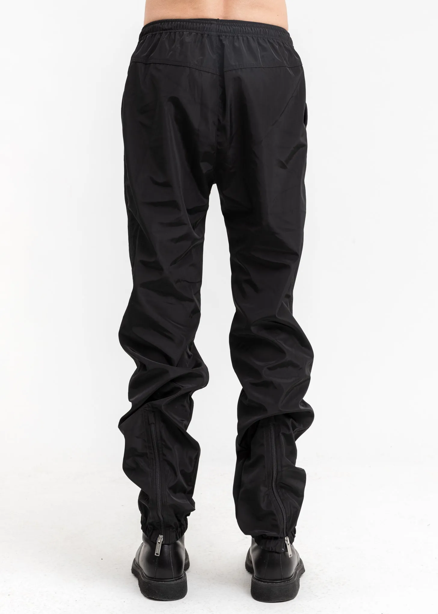 Black Track Pants w HE Logo