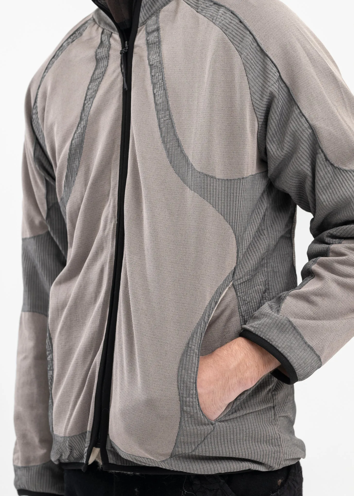 Blue-Pink Liquid Track Top