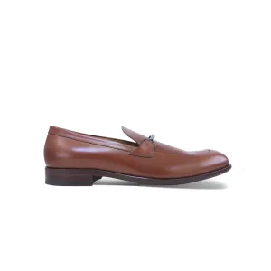 Boss Loafers In Portuguese Leather With Logo-engraved Hardware - TB0356