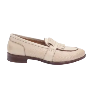 BRD10690 Womens' Moccasin in Calf Leather Osso (BRD10690)