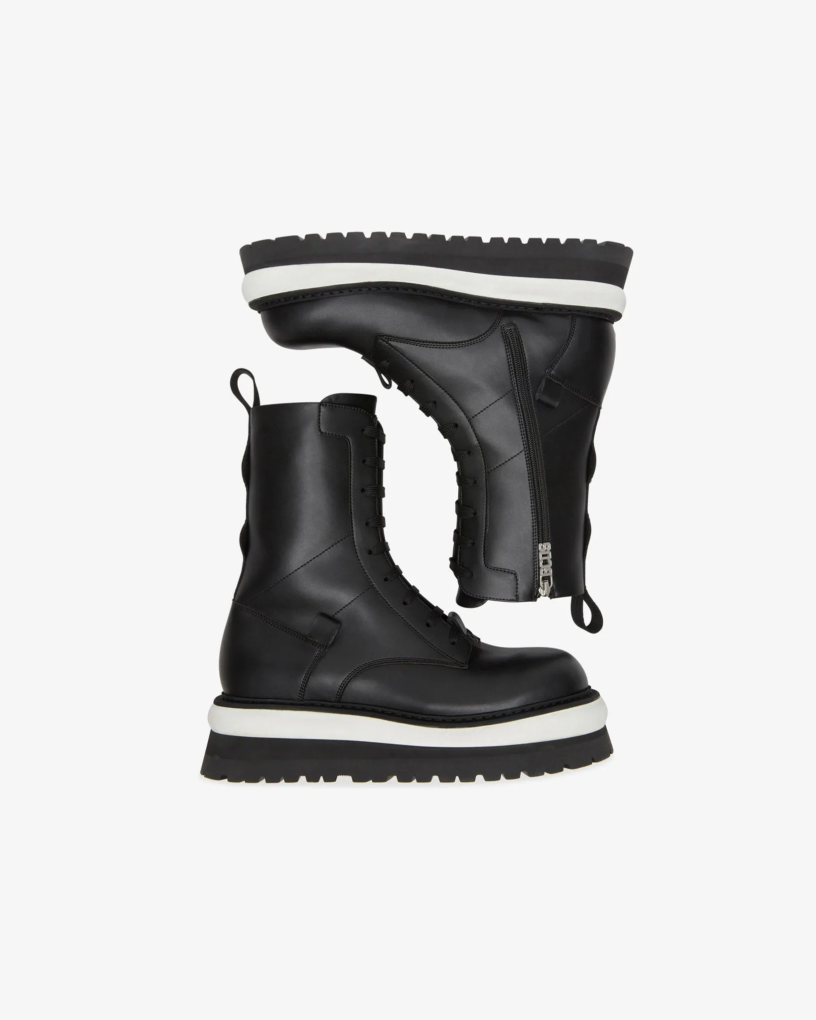 Buckle Commando Boots