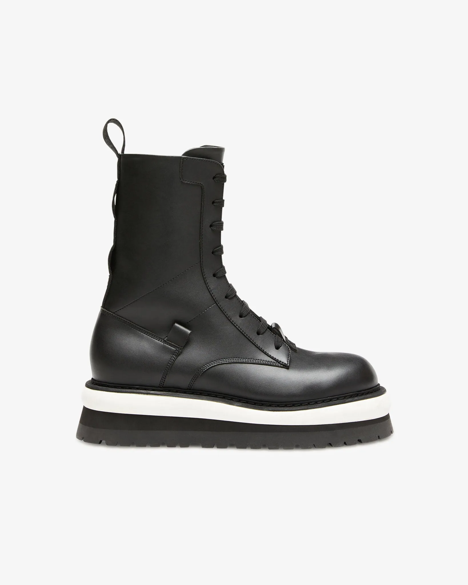 Buckle Commando Boots