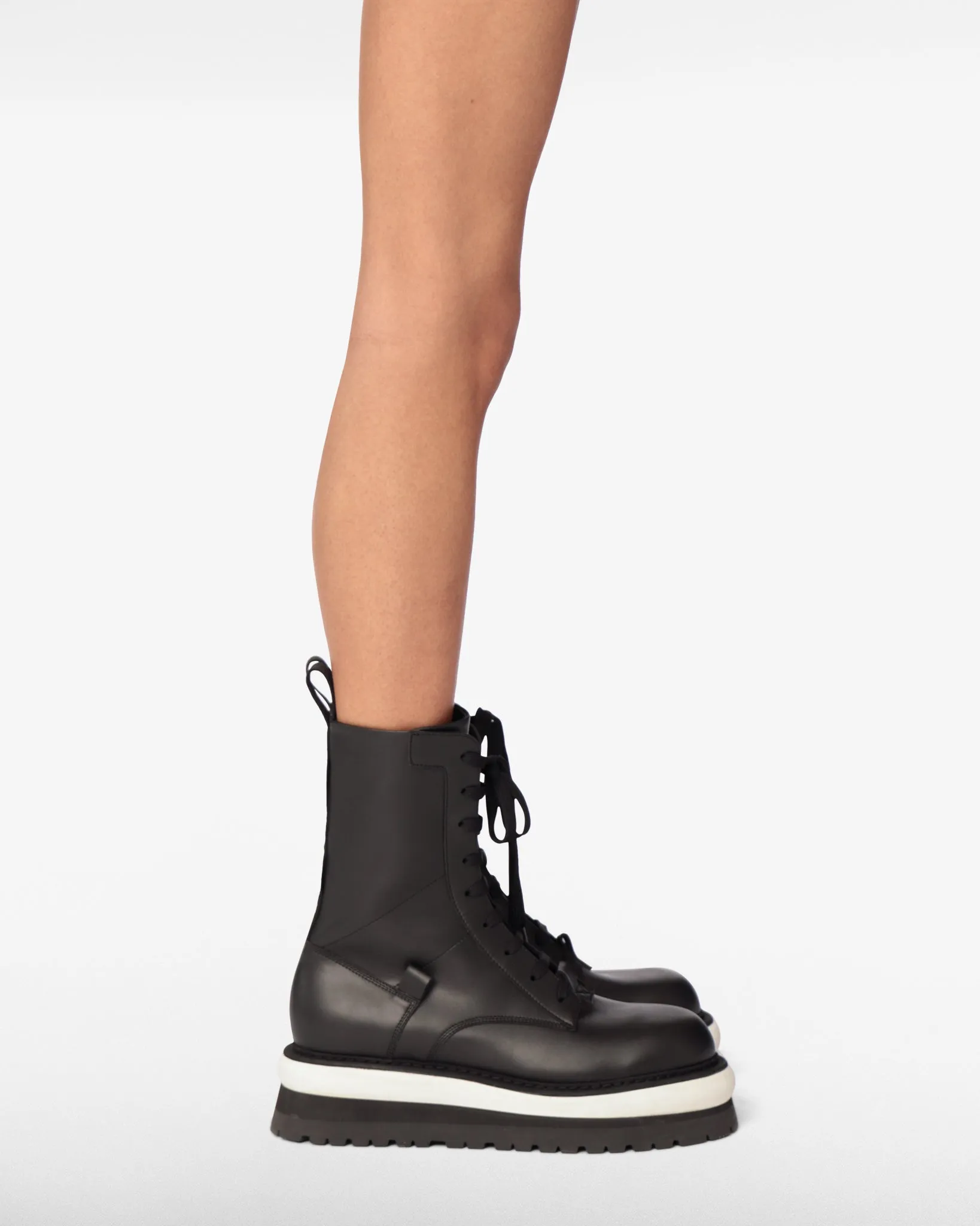 Buckle Commando Boots