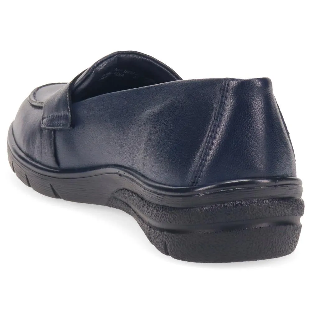 Casual Leather Penny Loafers - DDIN40007 / 326 346