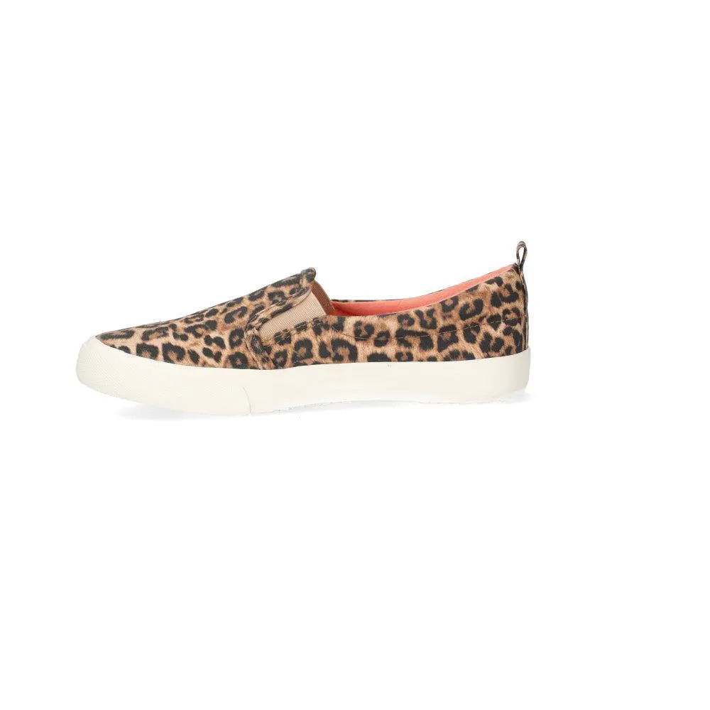 Cat & Jack Leopard Print Casual Loafers Fabric Multicolour Colour For Women