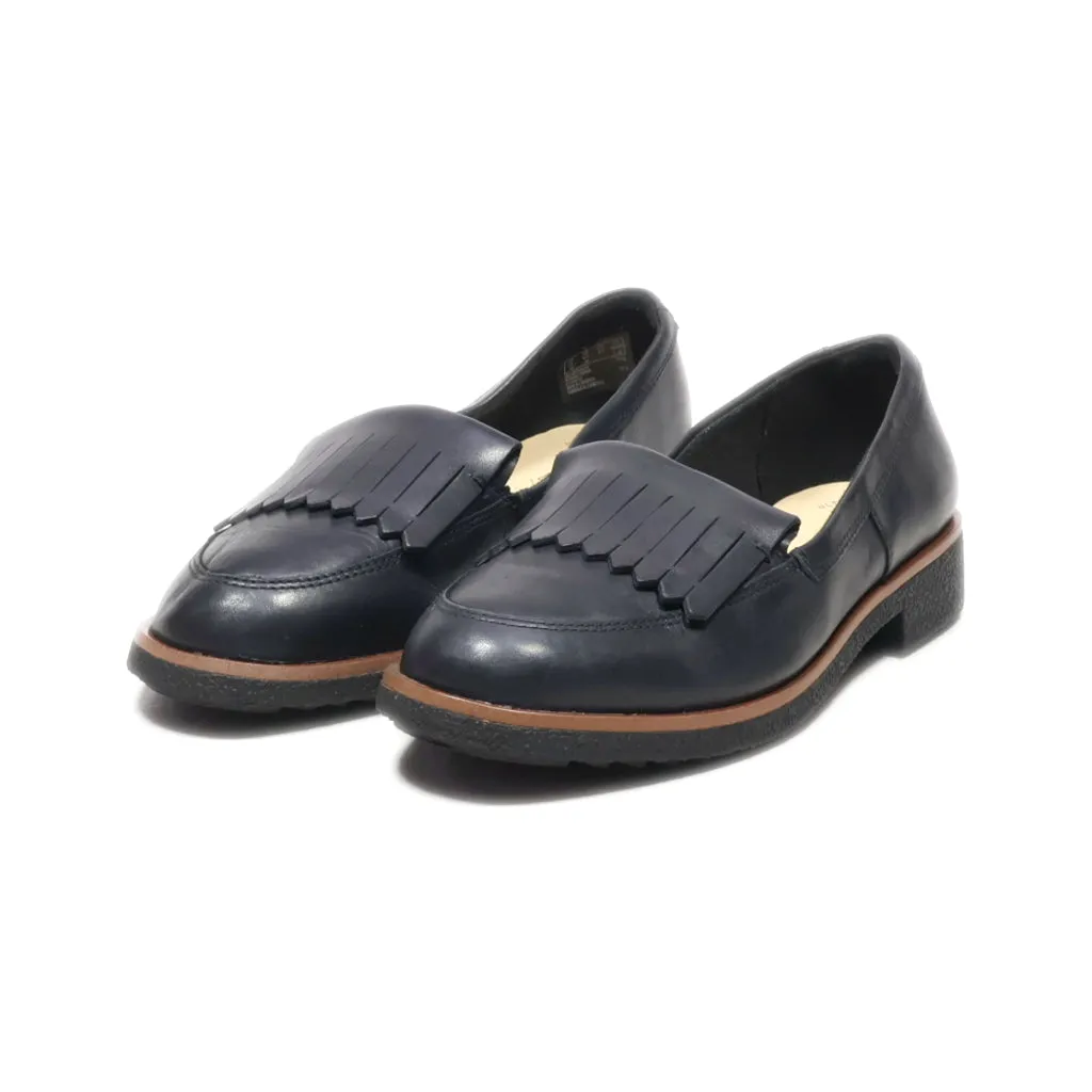 Clarks Collection Loafers Leather Black Colour For Women