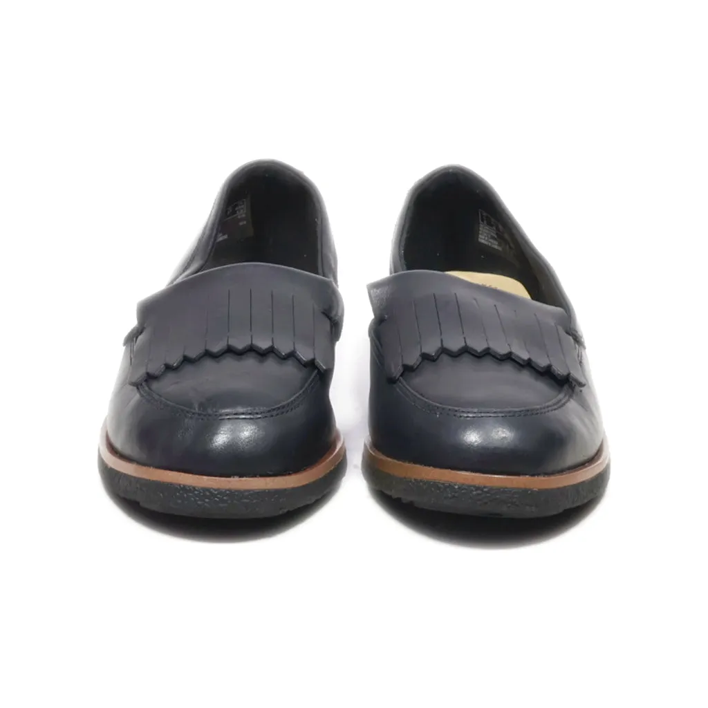 Clarks Collection Loafers Leather Black Colour For Women