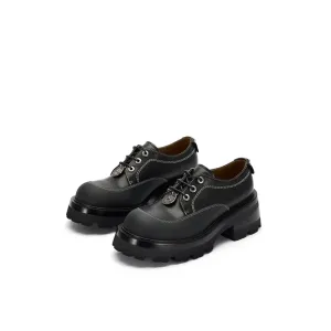 Coins Adorn Loafers Black