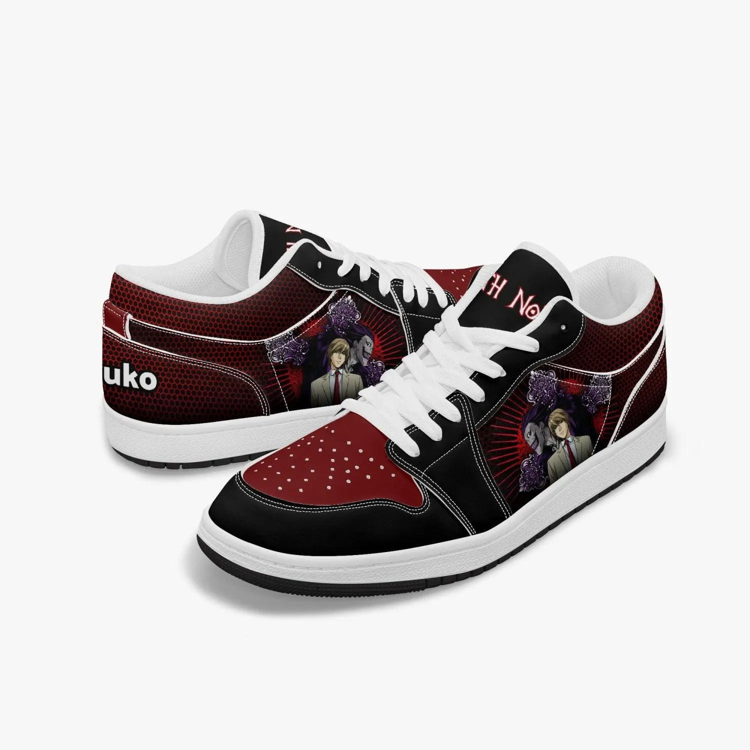 Death Note Ryuk and Light JD1 Low Anime Shoes