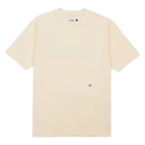 Drake's Peacock Graphic Print SS Hiking Tee; Antique White