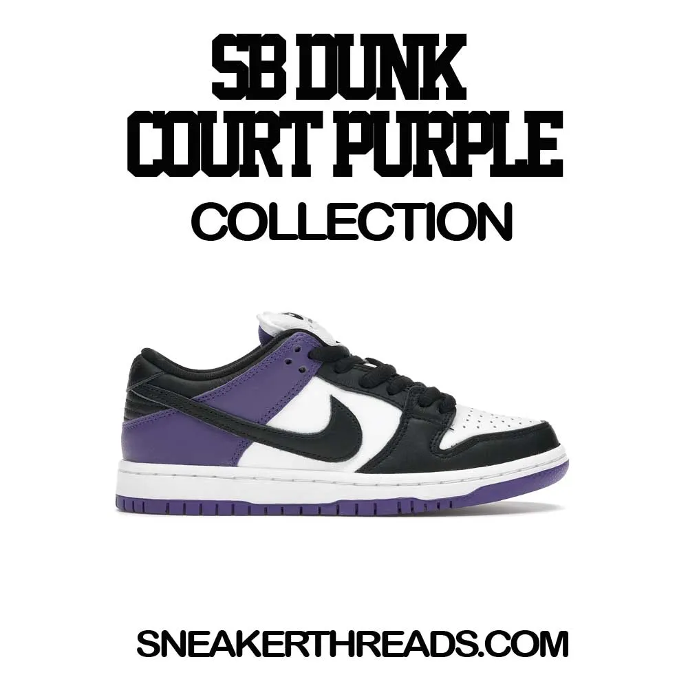 Dunk SB Low Court Purple Dunks n Jordans Shirt