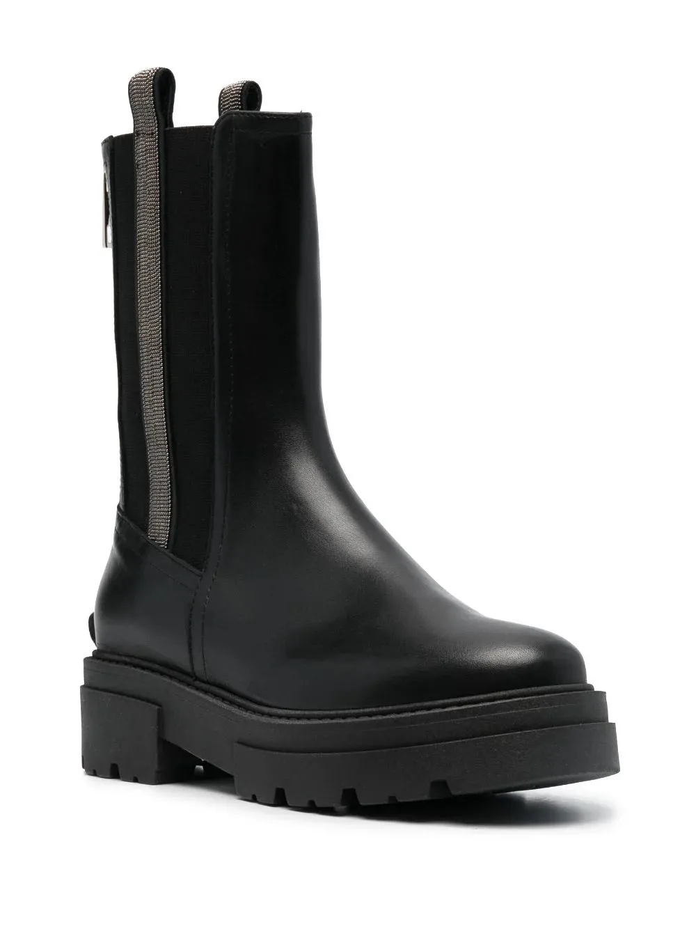 FABIANA FILIPPI - bead-embellished combat boots