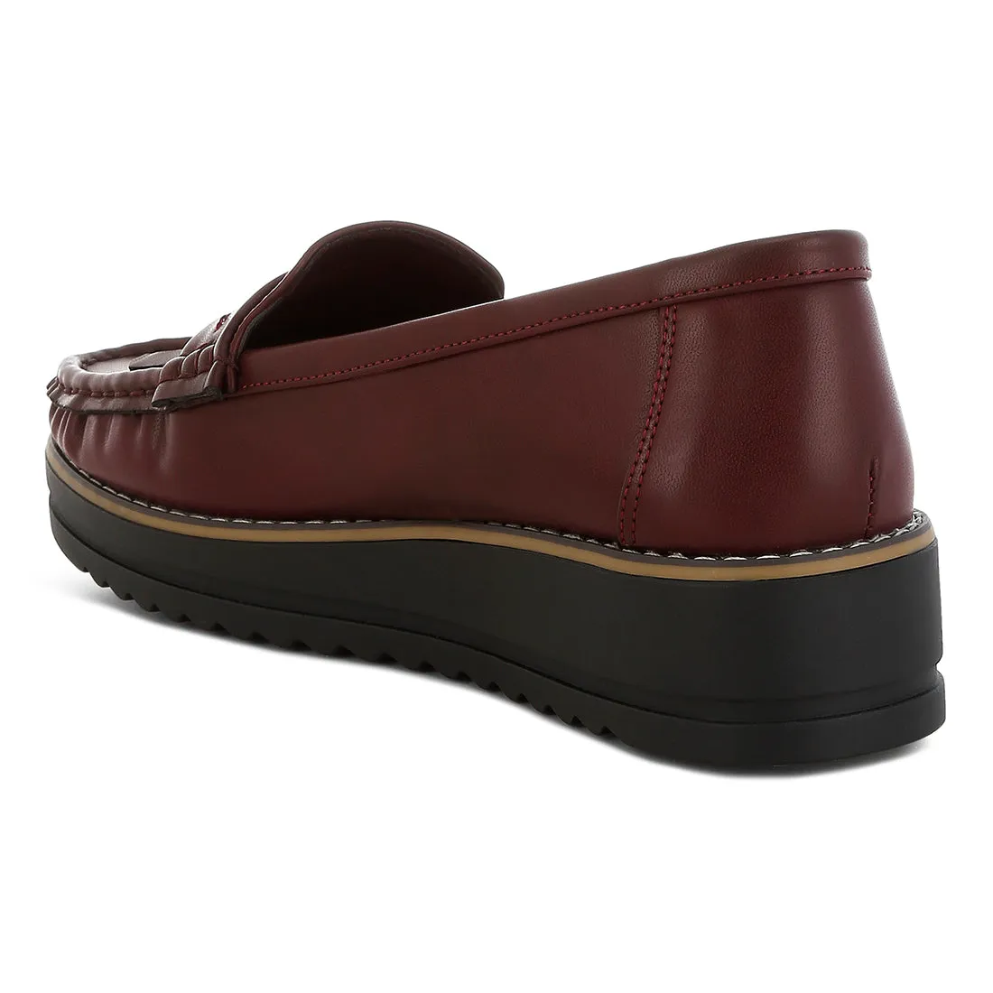Fringed Nubuck Loafers