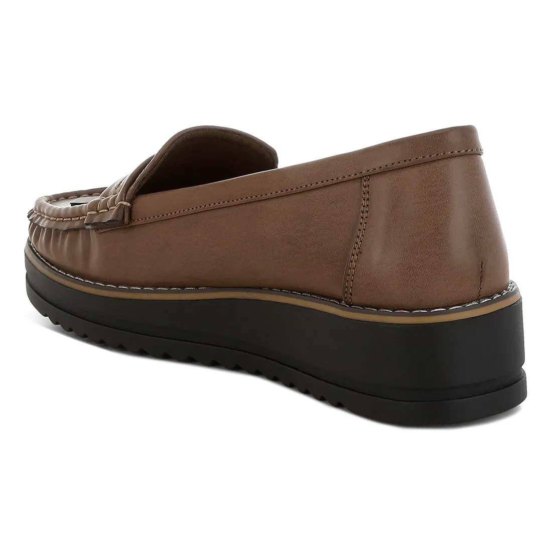 Fringed Nubuck Loafers