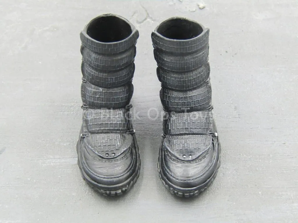 GI JOE - Snake Eyes - Black Oakley Combat Boots (Peg Type)