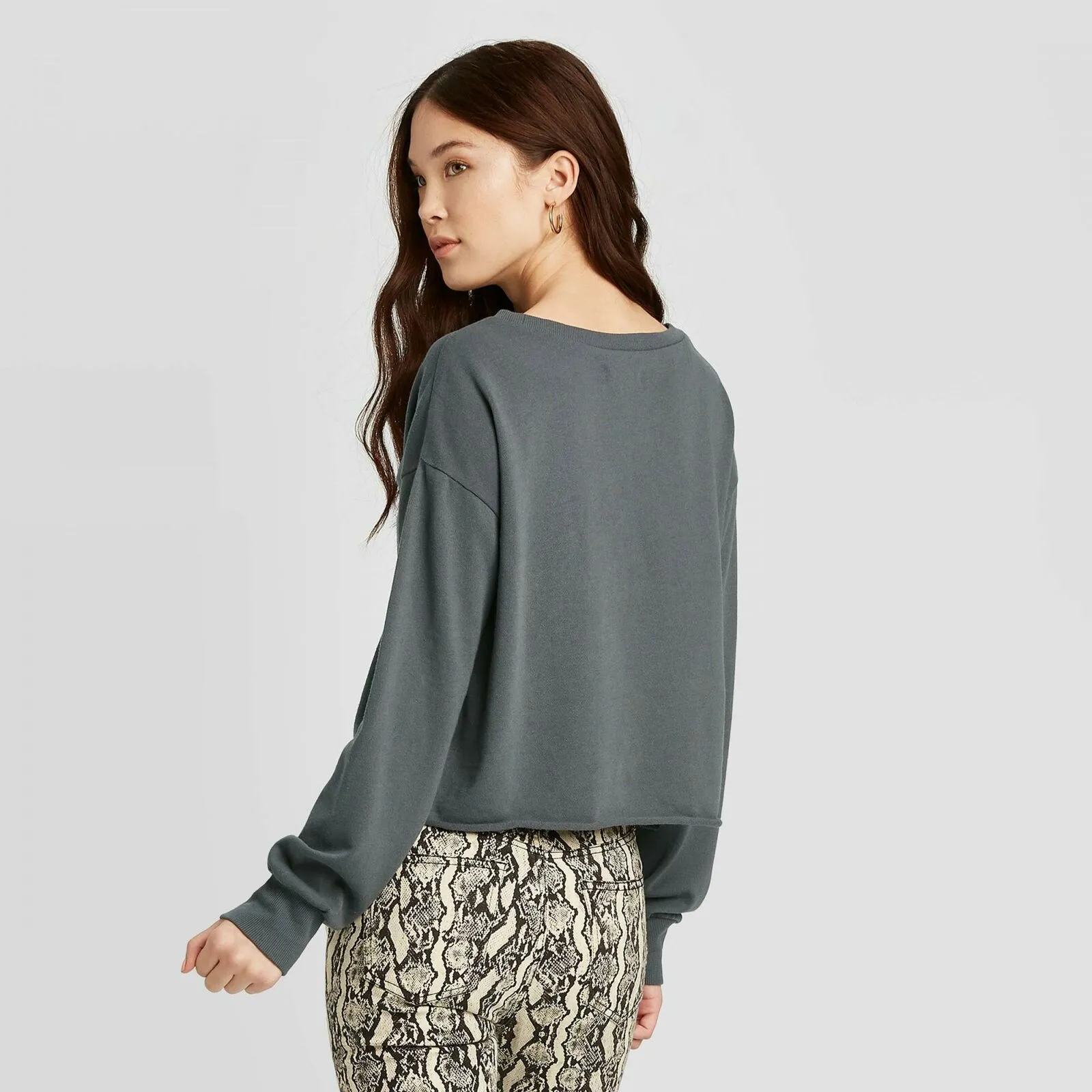 Grayson Threads Women's Girl Magic Cropped Sweatshirt
