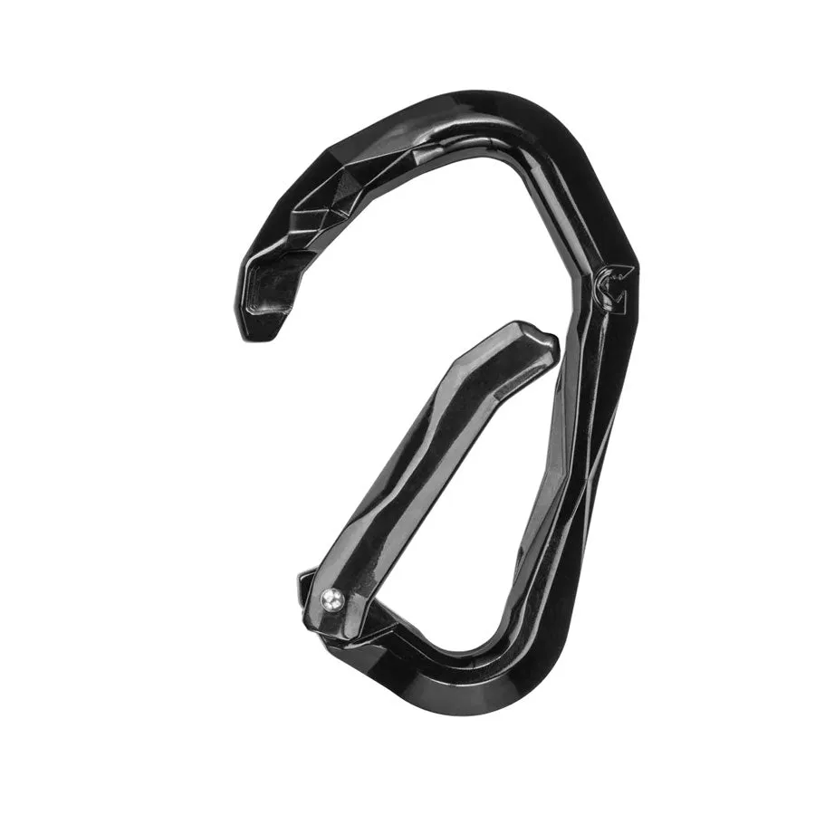 Grivel K16S Stealth Straight Gate Climbing Carabiner