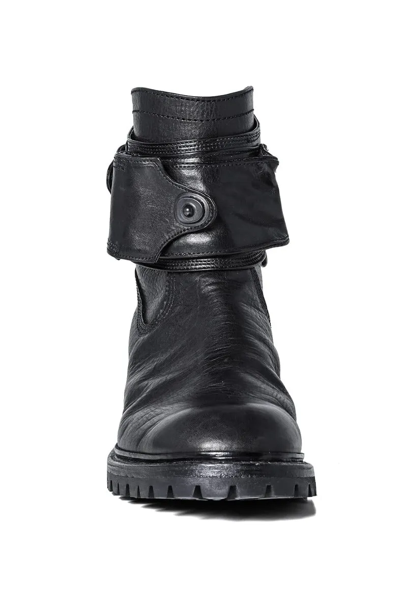 Gun Holder Leather Boots