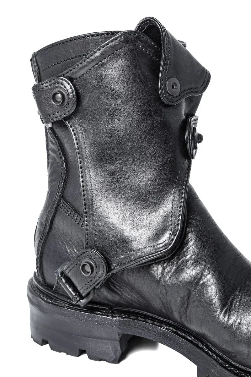 Gun Holder Leather Boots
