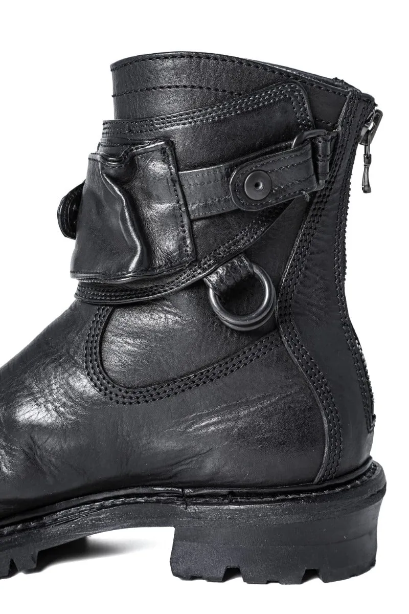 Gun Holder Leather Boots