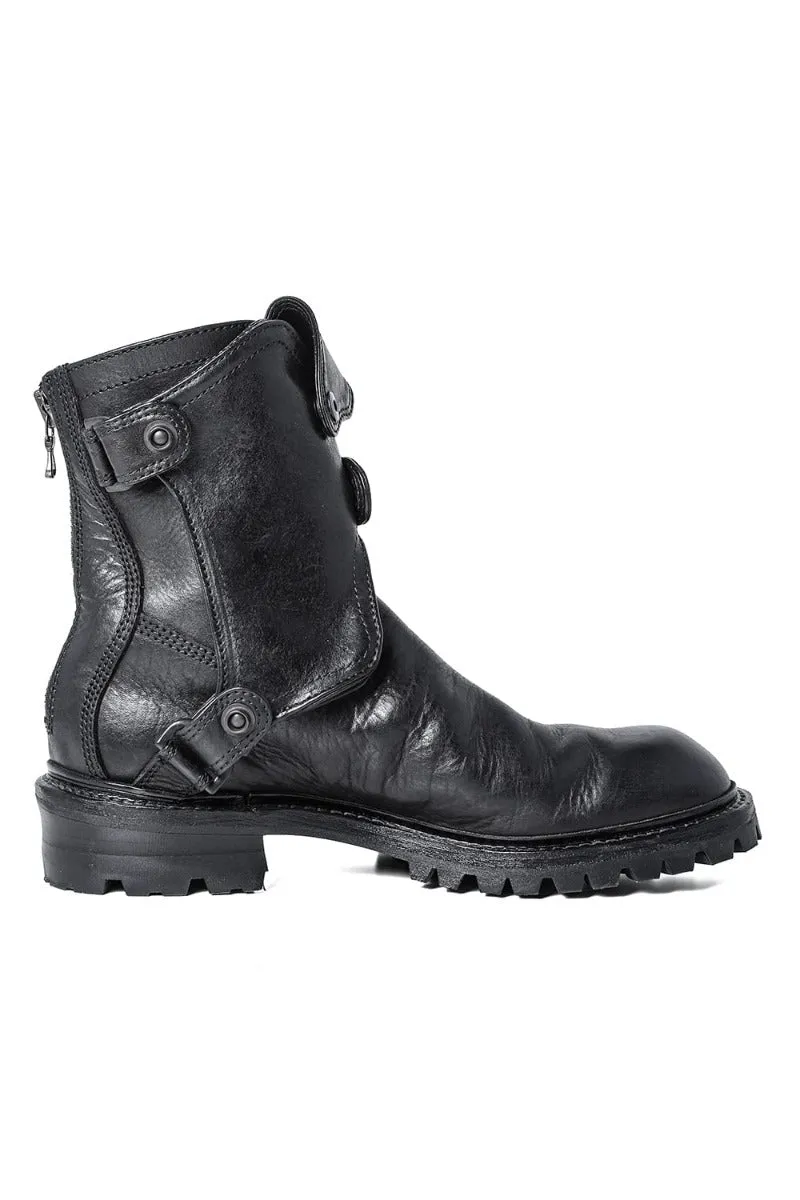 Gun Holder Leather Boots