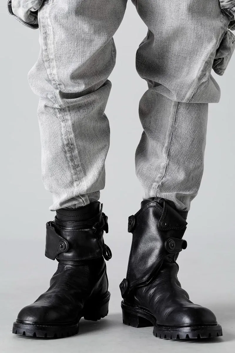 Gun Holder Leather Boots