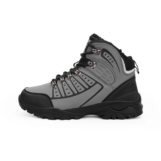High Top Plush Outdoor Hiking Shoes