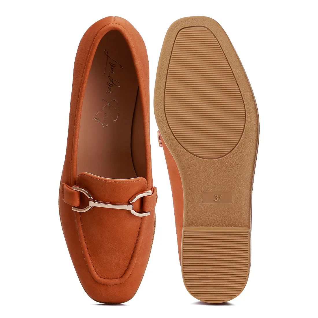 Horsebit Flat Loafers