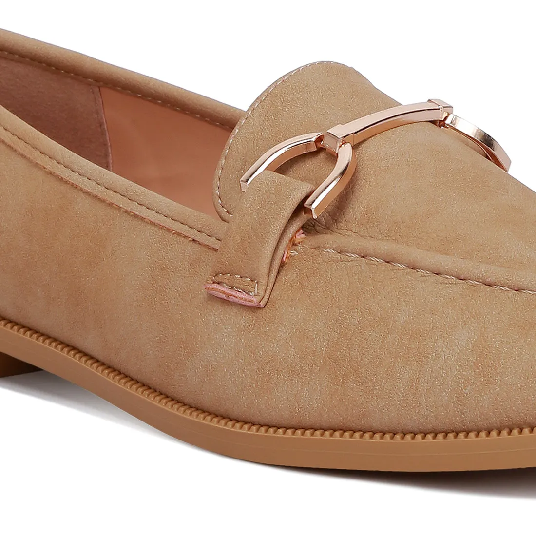 Horsebit Flat Loafers