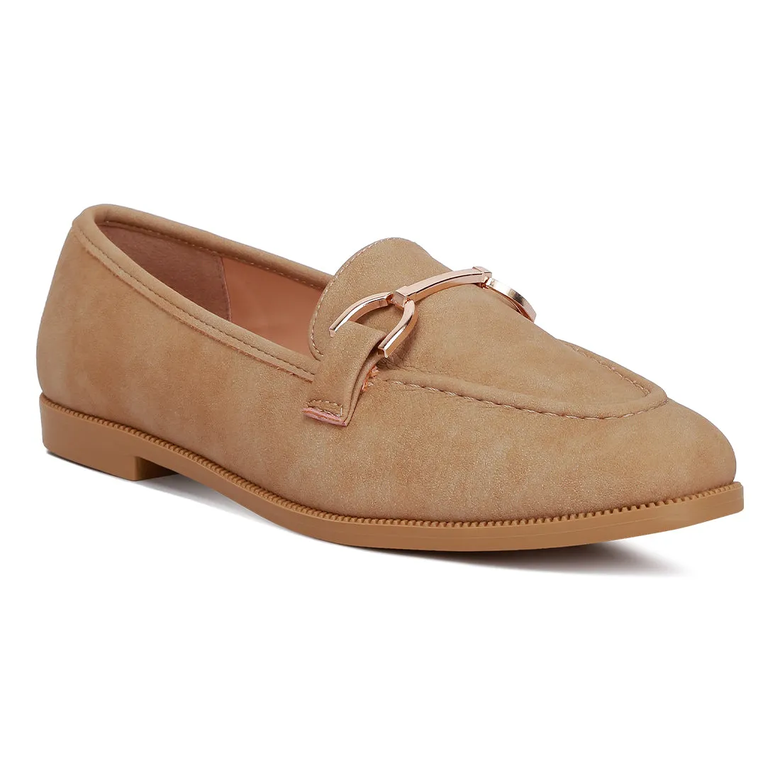 Horsebit Flat Loafers