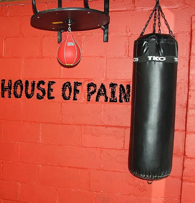 House Of Pain Gym Wall Crossfit MMA Kettlebell | Die Cut Vinyl Sticker Decal