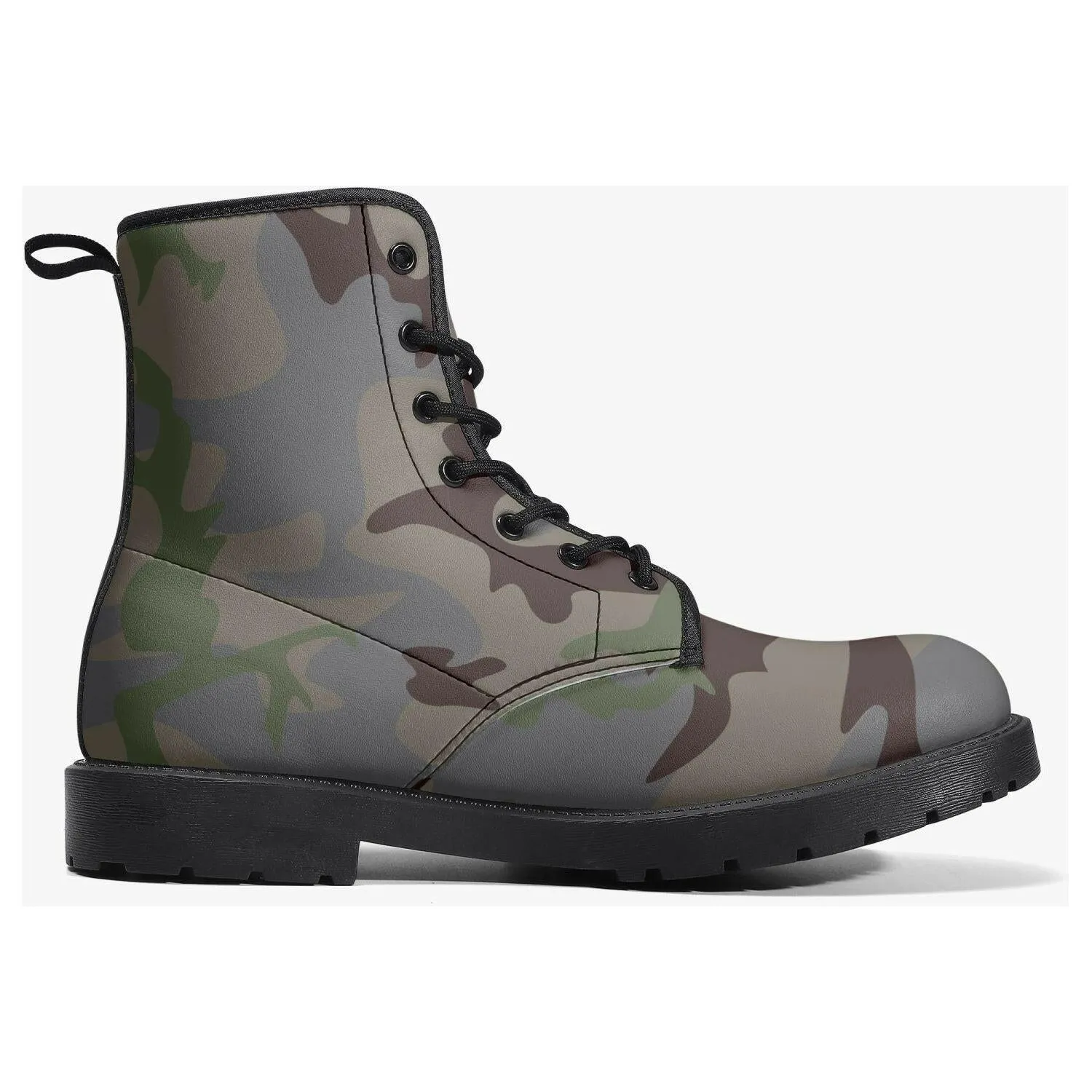 Jacki Easlick Trendy Camo Leather Boots