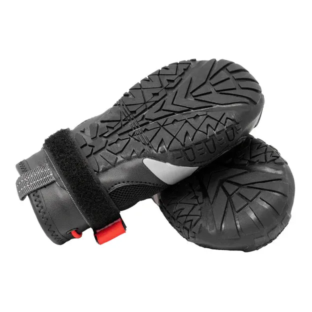 Kurgo Blaze Cross Dog Shoes Black/Grey Set Of 2 Black/Grey