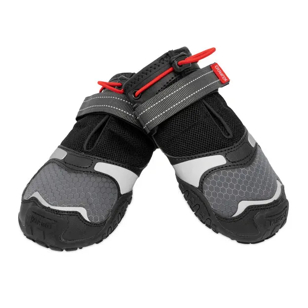 Kurgo Blaze Cross Dog Shoes Black/Grey Set Of 2 Black/Grey