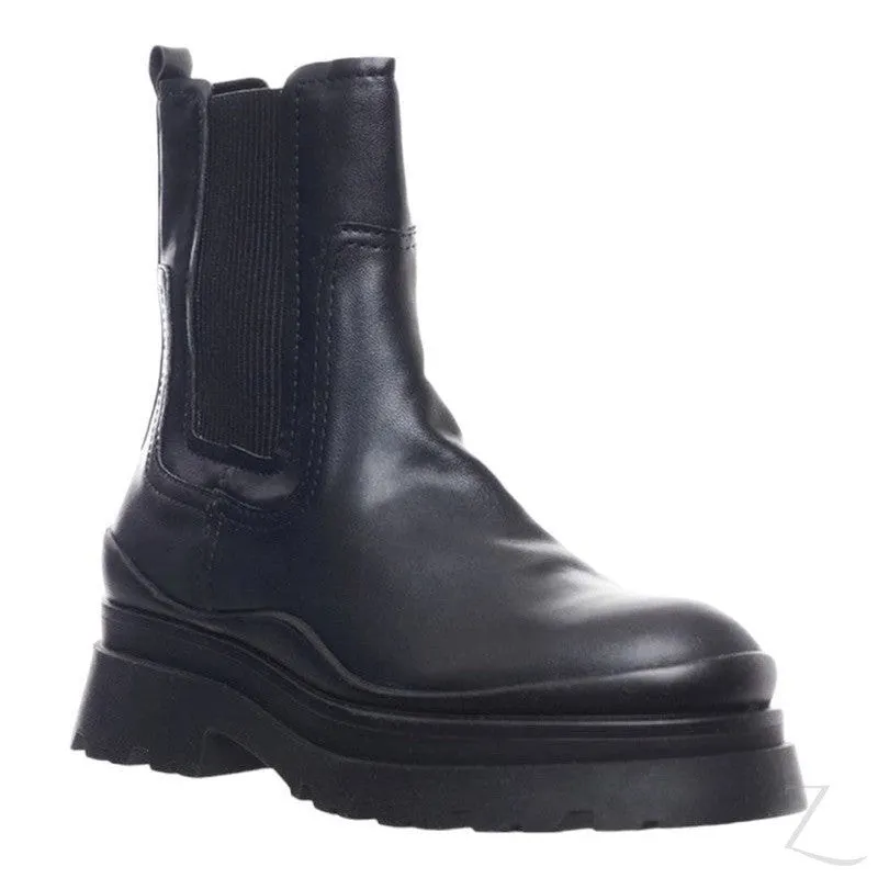 Ladies Chunky Ankle Boots | Track Outsole | "SIA"