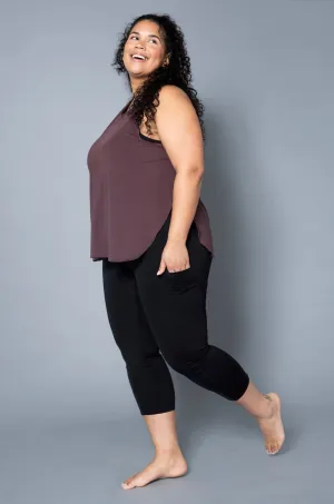 Legging Gainant à 3 poches Le Offside 22'' Taille Plus (Noir) de MOOV Activewear